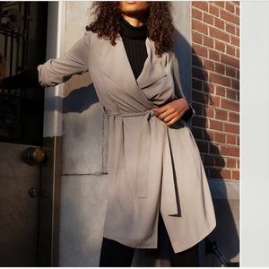 Aritzia Babaton Quincey Jacket Modern Taupe XXS